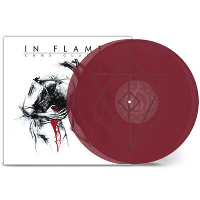 In Flames Come Clarity 2LP 180g Transparent Violet Etched Vinyl NEW SEALED