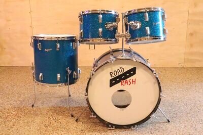 Rogers Holiday Swiv-O-Matic 4pc Drum Kit Set 13/13/16/22" Vintage 1960's