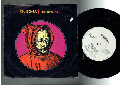 ENIGMA SADNESS 1990 VINYL SINGLE
