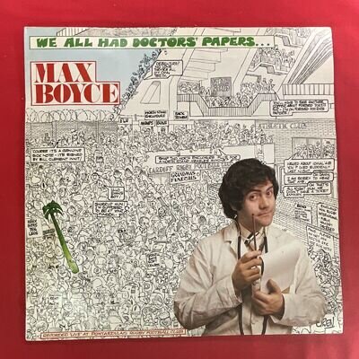 Max Boyce, We All Had Doctors' Papers, 12" Vinyl LP Record