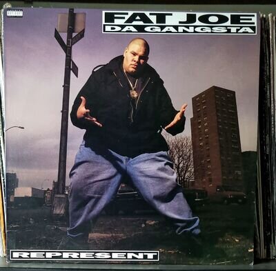Fat Joe Da Gangsta – Represent (Relativity) 1993 Album LP Vinyl Import