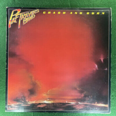 Pat Travers - Crash And Burn Pat Travers Band 1980 Vinyl Record Album Polydor
