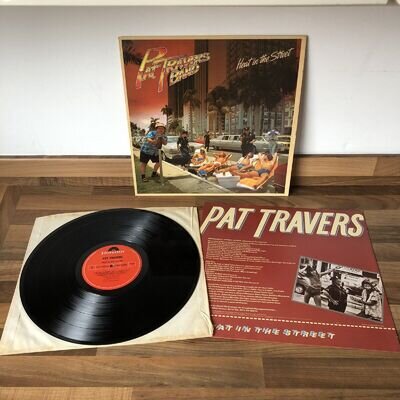 Pat Travers Band - Heat in the Street LP Vinyl Record 1978 POLD 5005