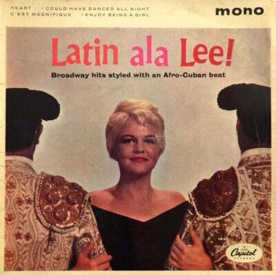 Latin Ala Lee! Peggy Lee 1960 Records Top-quality Free UK shipping