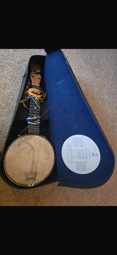 Vintage John Grey & Sons, London Broadway Banjolele With Case