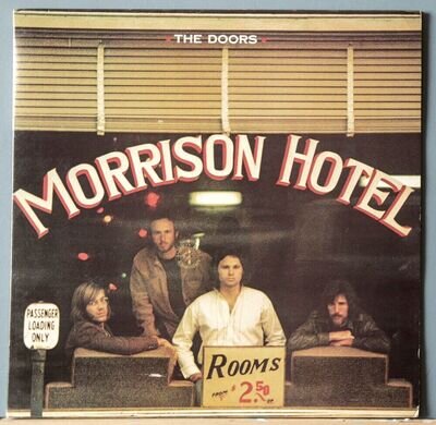 The Doors - Morrison Hotel. (k42080) 1976 reprint. Gatefold Sleeve, Vinyl VG/VG+