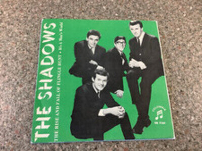 THE SHADOWS. THE RISE AND FALL OF FLINGLE BUNT SWEDEN ISSUE. EX+