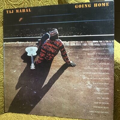 TAJ MAHAL - GOING HOME (1980 LP) RARE 1ST UK PRESS! EXCELLENT VINYL