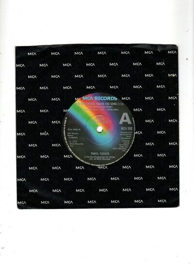 TANYA TUCKER - I'M THE SINGER, YOU'RE THE SONG.UK ORIG 1979 7" DEMO.N/MINT