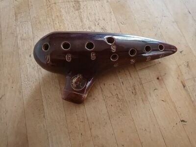 Vintage / Antique Pottery Ozark Ocarina Musical Instrument