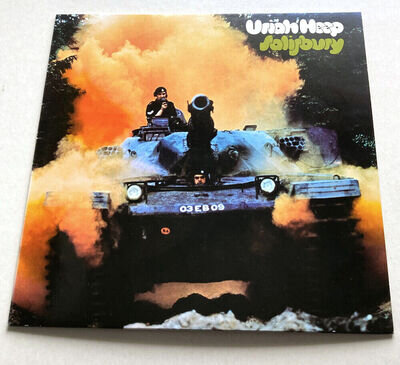 URIAH HEEP 'SALISBURY' RE:ISSUE OF 1971 STEREO LP G/EX