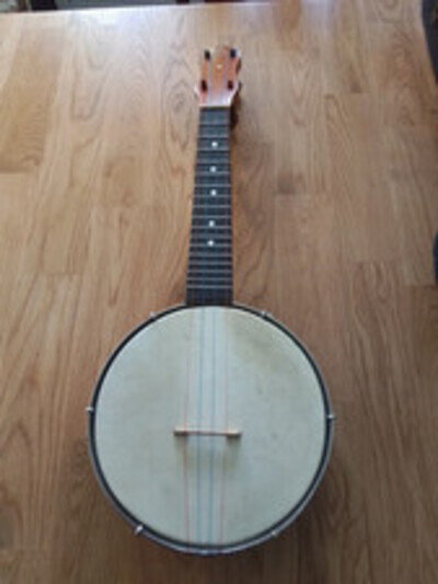 Vintage Banjolele with original case