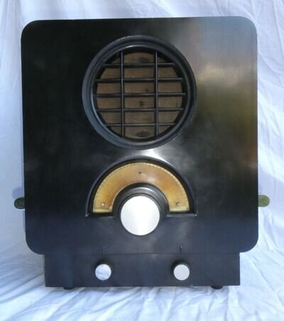 1930's Deco - Ekco - AC64 - Bakelite Radio - Modernist - Serge Chermayeff