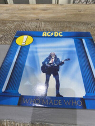 AC/DC Rock Vinyl Who Made Who LP