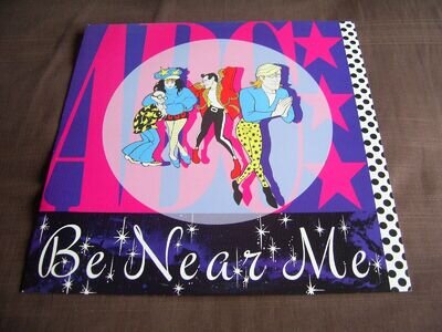 ABC - 'Be Near Me' - 12" vinyl single (1985) NM Condition