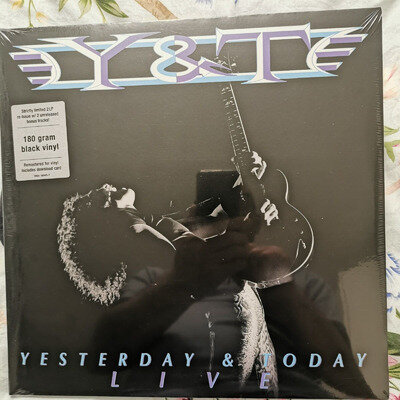 Y&T YESTERDAY & TODAY LIVE 12"DOUBLE BLACK VINYL NEW&SEALED
