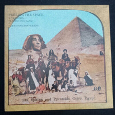 Yoko Ono John Lennon Feeling The Space 1973 Vinyl On Beatles Apple Label Import
