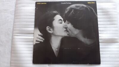 JOHN LENNON : YOKO ONO "DOUBLE FANTASY" VINYL LP RECORDS