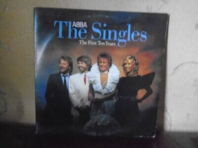 ABBA THE FIRST TEN YEARS= DOUBLE LPS
