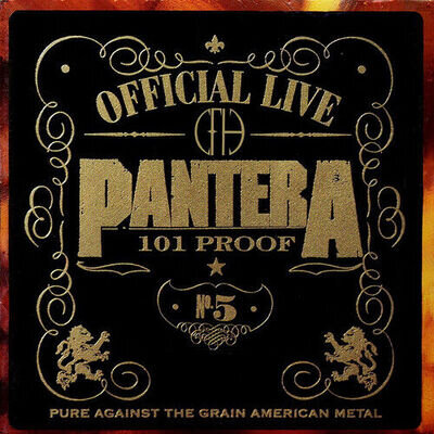 Pantera : Official Live: 101 Proof VINYL 12" Album 2 discs (2012) ***NEW***