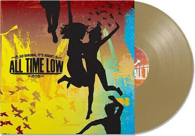 All Time Low - So Wrong It's Right. Gold Vinyl 12" LP Album NEW & SEALED