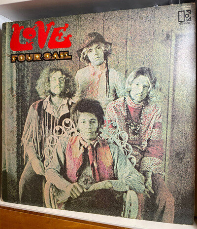 LOVE - FOUR SAIL Arthur Lee 1st UK Elektra Press 1969 LP