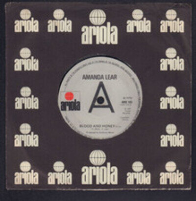 Amanda Lear(7" Vinyl)Blood And Honey-Ariola-ARO 103-UK-1977-VG/Ex-
