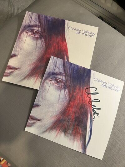 Charlotte Hatherley - Grey Will Fade transparent vinyl LP with signed print Ash