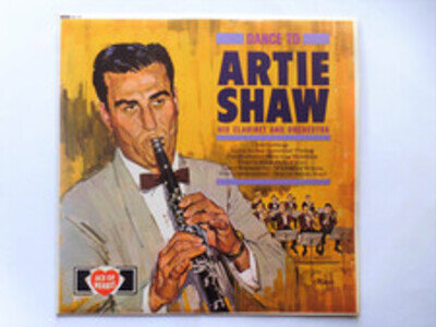 Artie Shaw Dance To Artie Shaw LP Ace Of Hearts AH76 EX/EX 1960s Dance To Artie