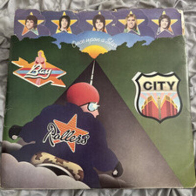 BAY CITY ROLLERS - ONCE UPON A STAR - VINYL LP - BELL SYBEL 8001