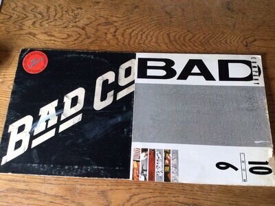 Bad Co & Bad Co 10 From 6 12" LP Vinyls Records 2 Albums Bad 1st Pressing 1974
