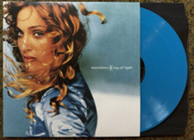 Madonna - Ray of Light. Blue Coloured x2 Vinyl Set. Sainsbury's. 2017 Re-issue.