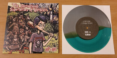 International Superheroes Of Hardcore / New Found Glory- HPxHC 7” (Green/Silver)