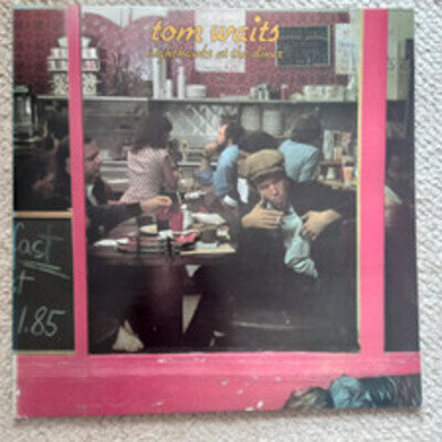 TOM WAITS -NIGHTHAWKS AT THE DINER -DOUBLE VINY LP ALBUM GATEFOLD - EX CON