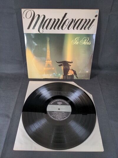 Mantovani And His Orchestra In Paris LP - Readers Digest
