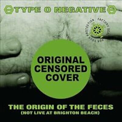 Type O Negative The Origin Of The Feces 2LP New 81227882396