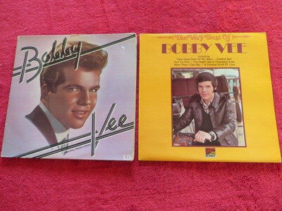 BOBBY VEE ~ 2 x VINYL LP ALBUMS (ONE DOUBLE)- SEE LIST