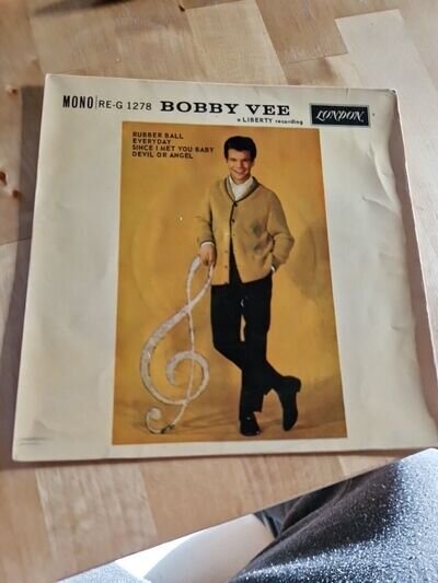 Bobby Vee - Bobby Vee EP - UK 1960