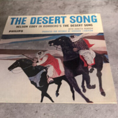 Nelson Eddy - The Desert Song - Music Vinyl Record