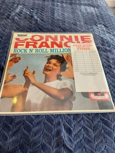 CONNIE FRANCIS.ROCK'N'ROLL MILLION SELLERS LP.POLYDOR 831-995-1.1959.