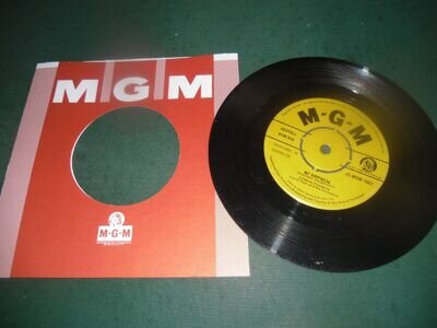 CONNIE FRANCIS 7" SINGLE - MY HAPPINESS/HAPPY DAYS AND LONELY NIGHTS