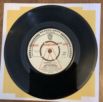 Van Morrison Domino UK Promo Single