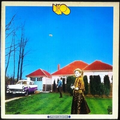 EX* UFO "PHENOMENON" HARD ROCK 1974 UK VINYL LP (CHRYSALIS BLUE LABEL)