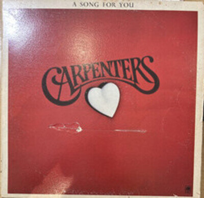 Carpenters - A Song For You - Used Vinyl Record - 97 - D1362z