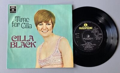CILLA BLACK - Time for Cilla - EP - Parlophone - GEP 8967 - 1968 - UK