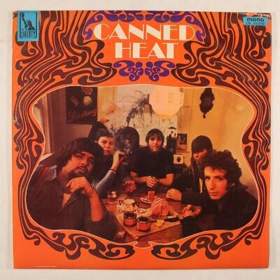 CANNED HEAT - CANNED HEAT 1967 UK RELEASE VINYL LP ALBUM MONO - VG+/VG+