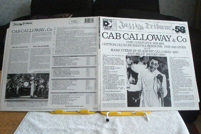 K5-CAB CALLOWAY-CAB CALLOWAY & CO-FRANCE 2xLP-NM -1985-Minnie The Moocher