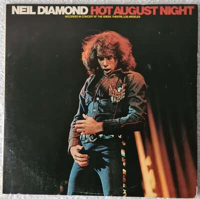 NEIL DIAMOND -HOT AUGUST NIGHT - 2 X VINYL LP RECORD - 1972 - MCSP 255