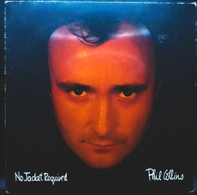 PHIL COLLINS NO JACKET REQUIRED VIRGIN 1985 V2345 NMINT NMINT VINYL LP