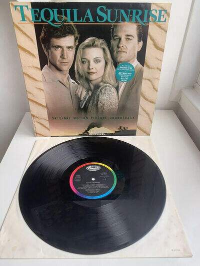 Tequila Sunrise Vinyl LP Record Soundtrack Album 1988 Crowded House Duran
